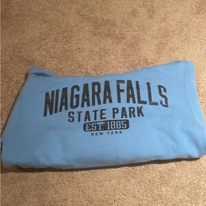 Blue Champion, Niagara Falls sweatshirt
